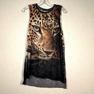 Chaser Jaguar Ombré Tank in Multi Sz‎ XS